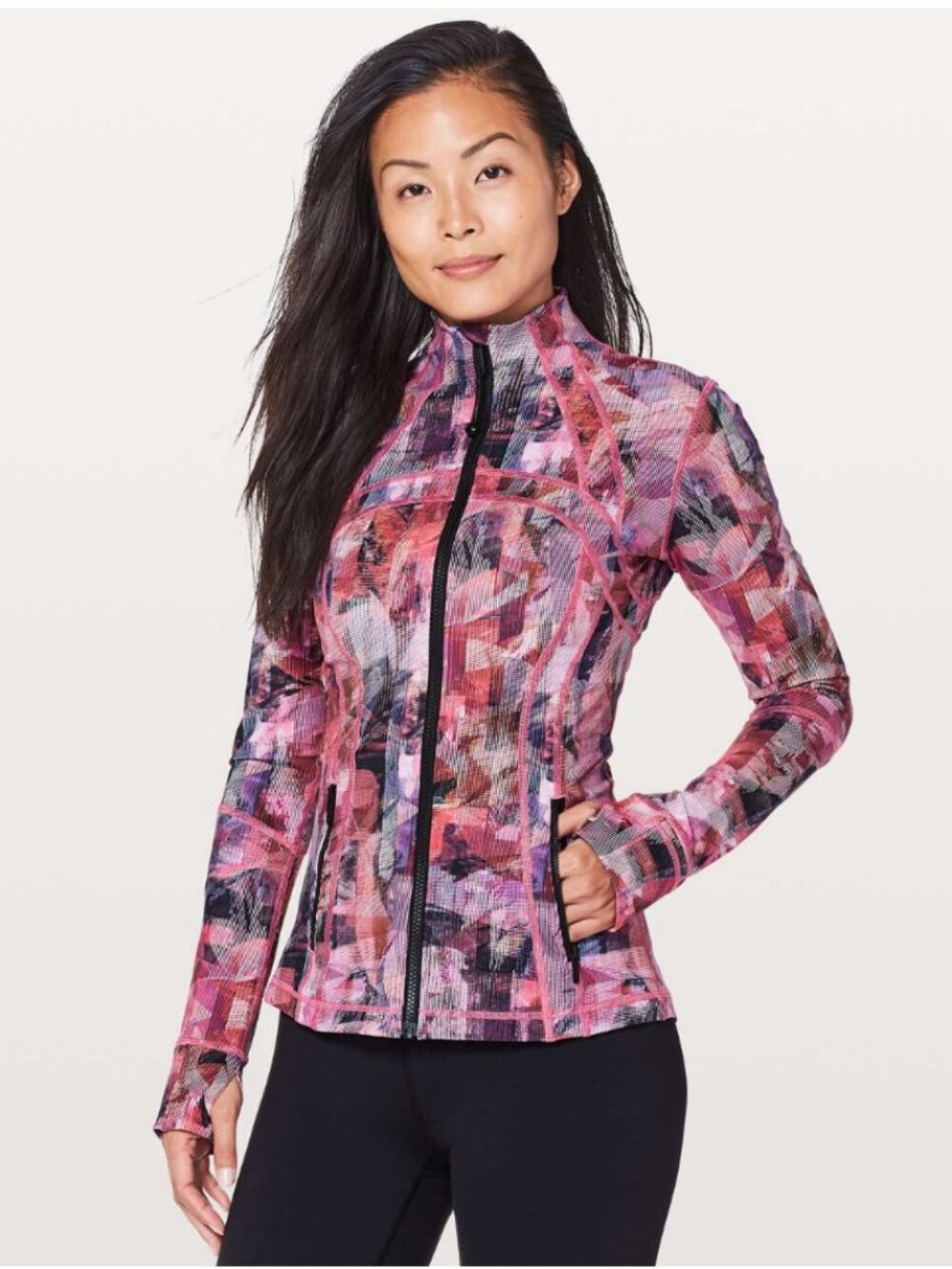 Lululemon Athletica Define Jacket *Nulux in Sun Dazed Multi Pink